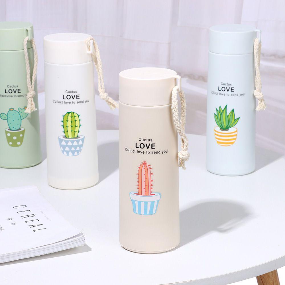 PISTA Bình Nước 400ML 400ML Thiết Kế Dễ Thương Tiện Dụng