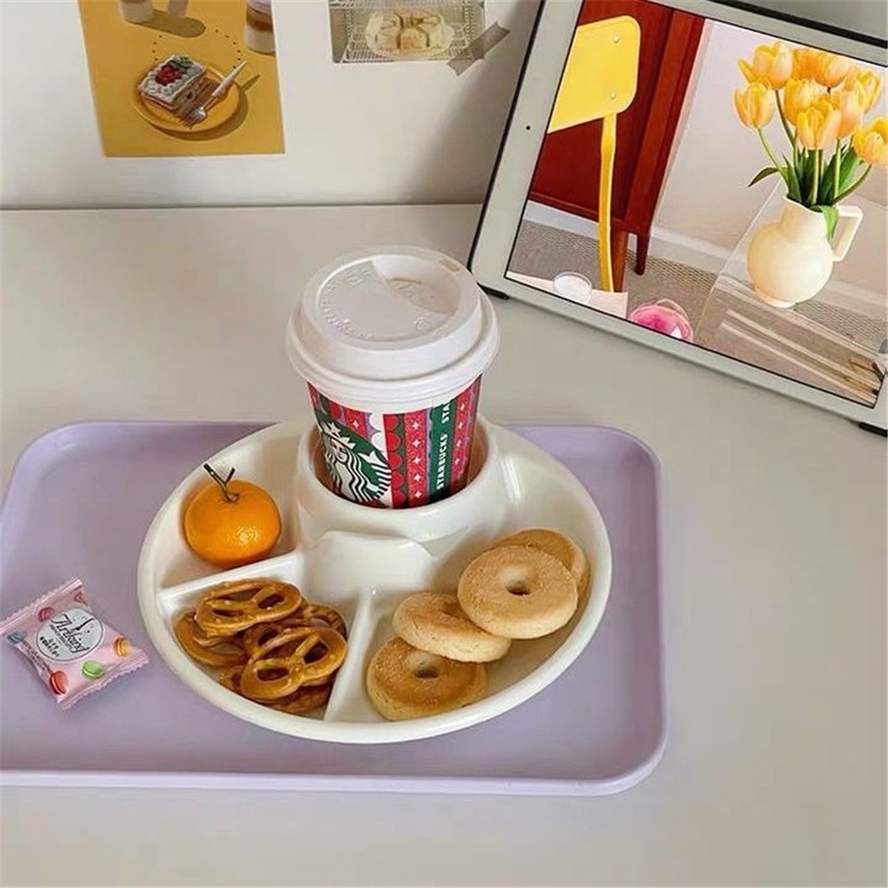 Khay Đựng Thức Ăn/ Món Tráng Miệng/ Món Tráng Miệng Mini Dành Cho Trường Học/Văn Phòng