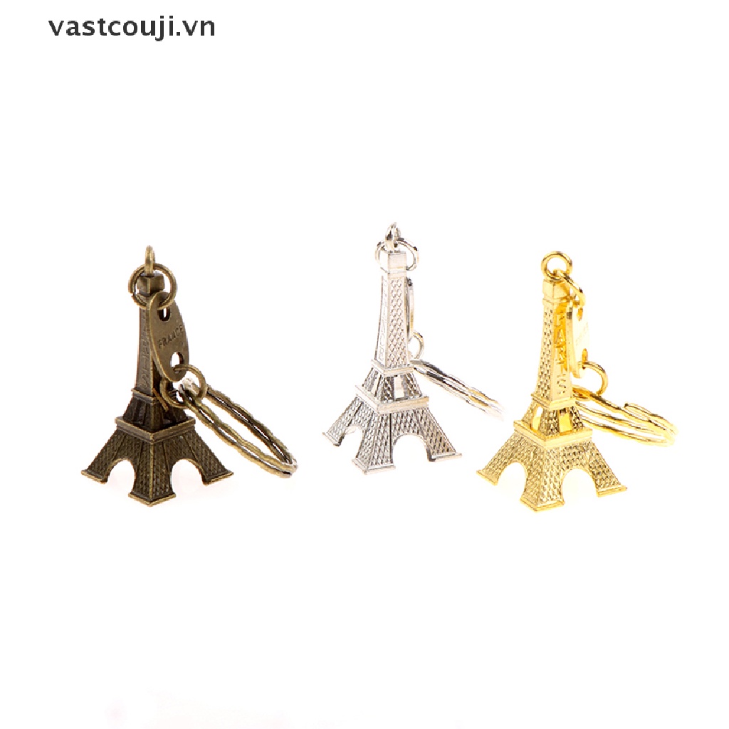 Set 5 Móc Khóa Tháp Eiffel Thời Trang