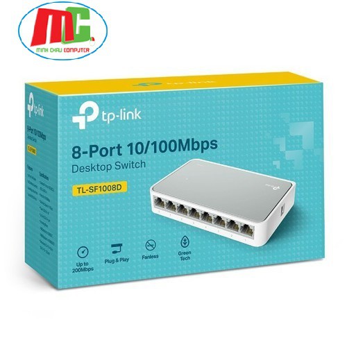 Bảng giá Bộ Chia Mạng Tp-Link SF1008D 8 Cổng 10/100Mbps - Hàng Phong Vũ