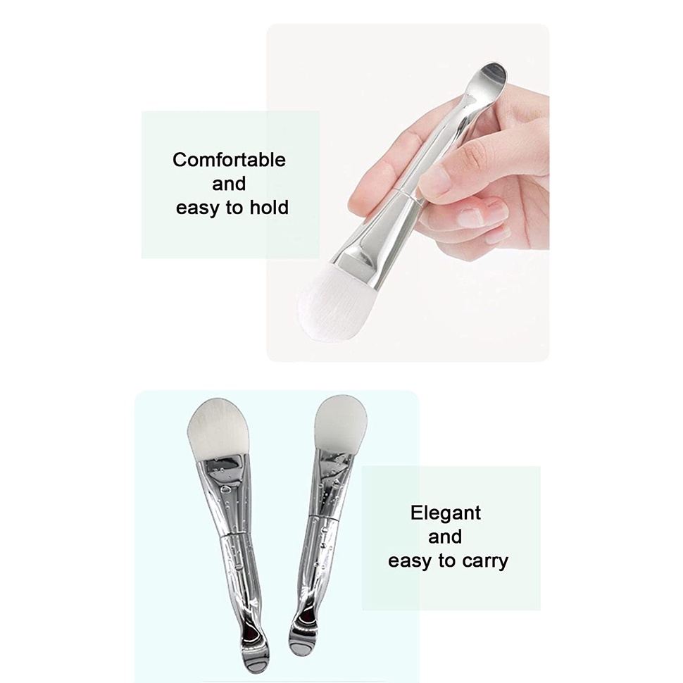 Bộ Cọ Silicone &amp; Cọ Phết Mặt Nạ Chăm Sóc Da