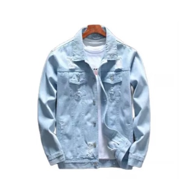 Áo khoác bò thời trang Hàn Quốc - áo khoác nam Jean