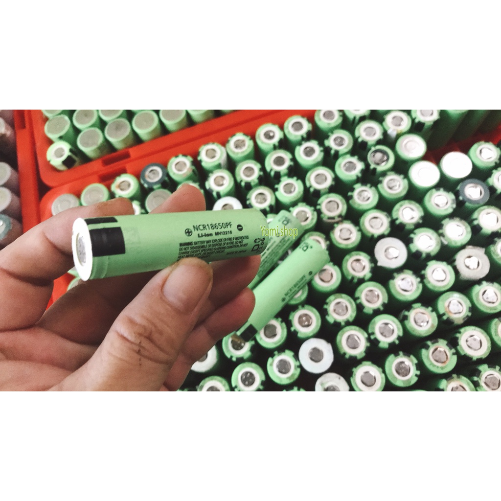 Cell pin Panasonic NCR18650PF 2800mAh xã 10A tháo thiết bị
