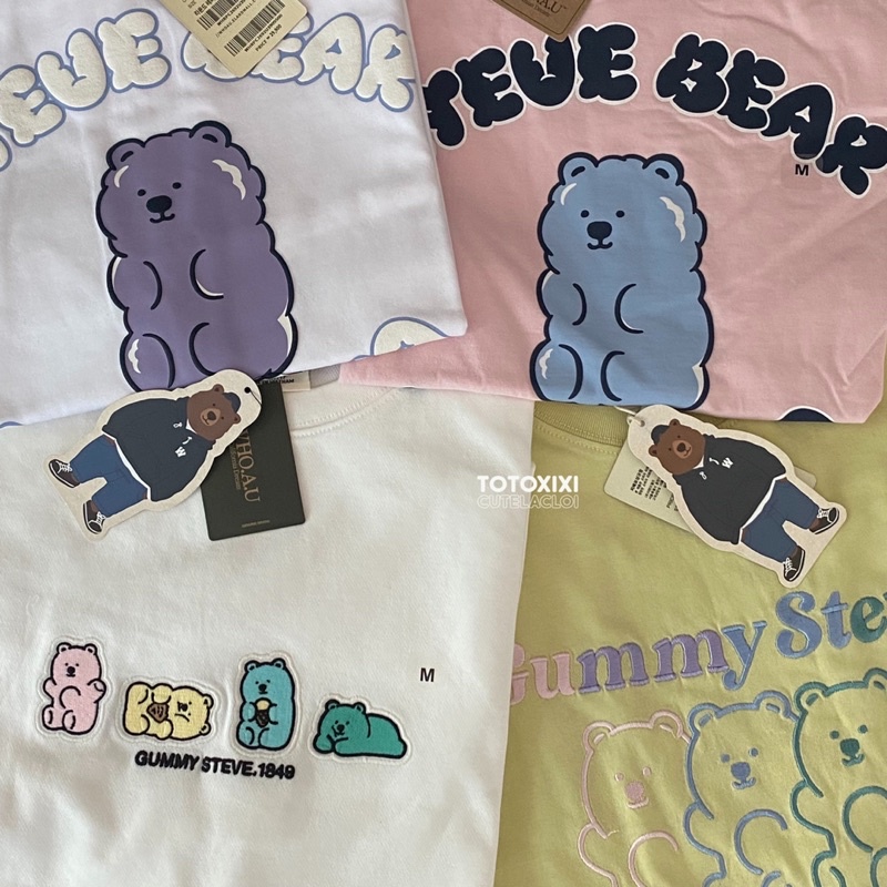 Áo thun Whoau Gummy Bear