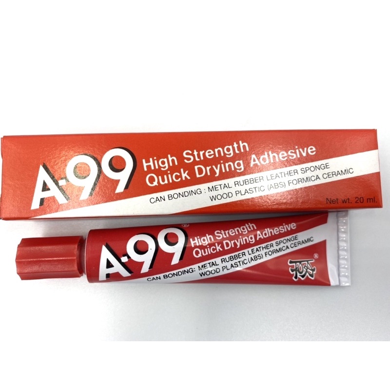 A99 Keo Cao Su NASA Để Đính Vật Liệu Nhiều Loại Thiết Bị Như Thép Nhựa Da Gỗ [1 Ống] A99 Vàng