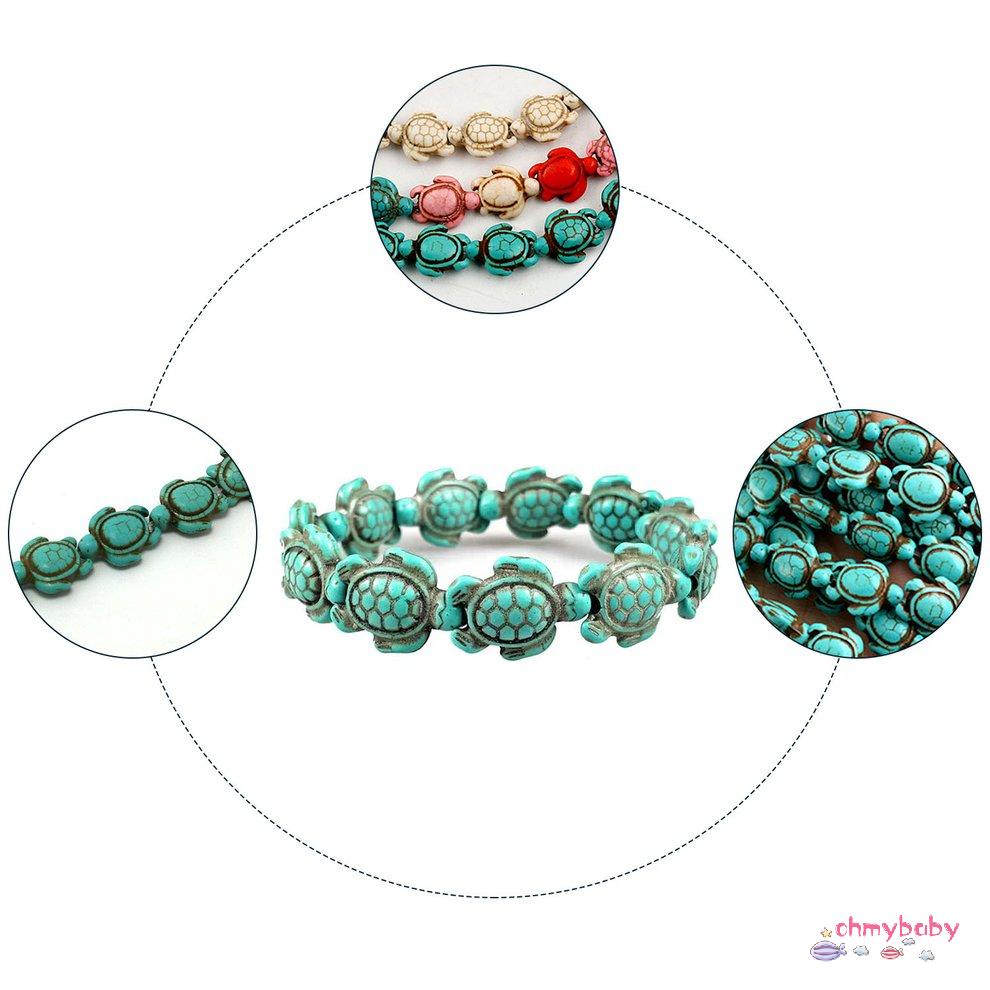 Vòng tay Handmade Turquoise chính hãng Hawaiian Sea Turtle Bracelet Đồ trang sức trên bãi biển [8/5]