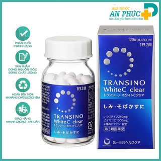 Viên uống trắng da Transino White C Clear Nhật 240 viên