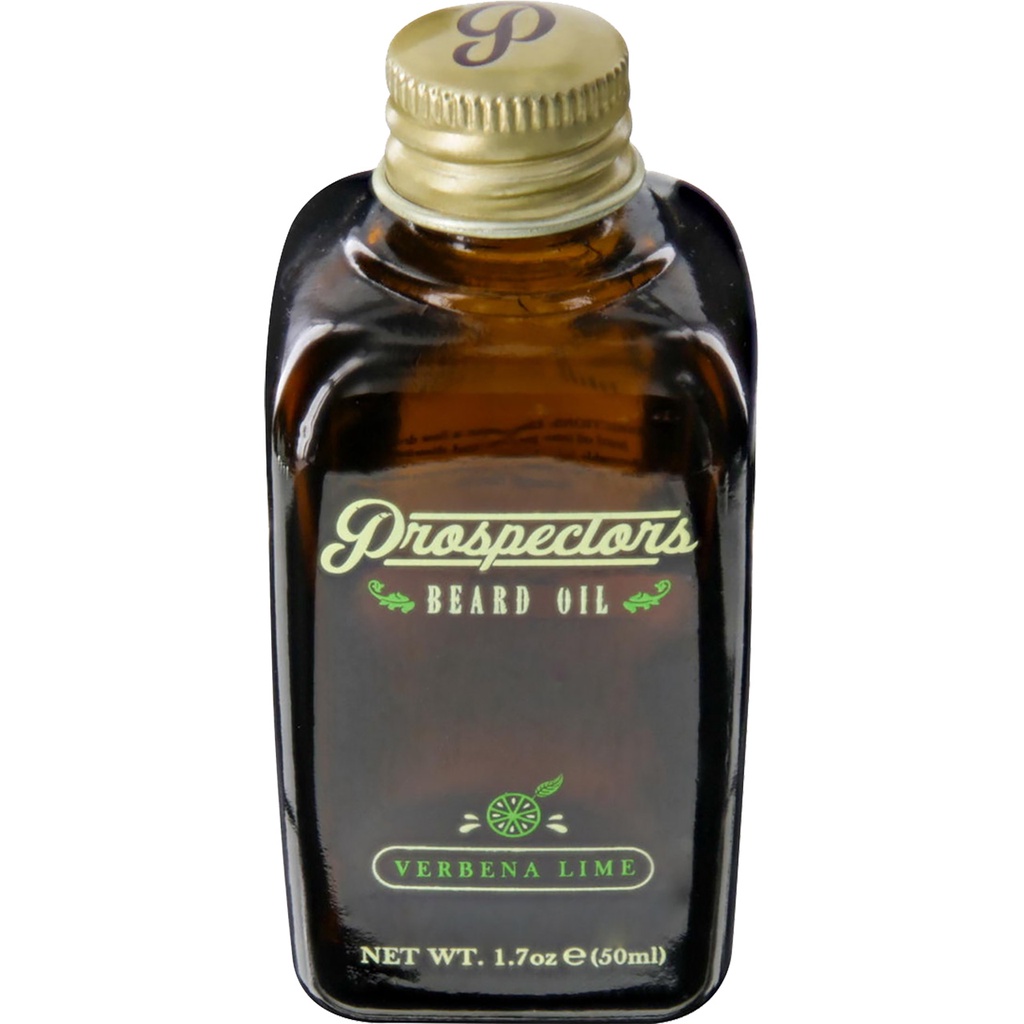 Dầu dưỡng râu Prospectors Verbena Lime Beard Oil 50ml