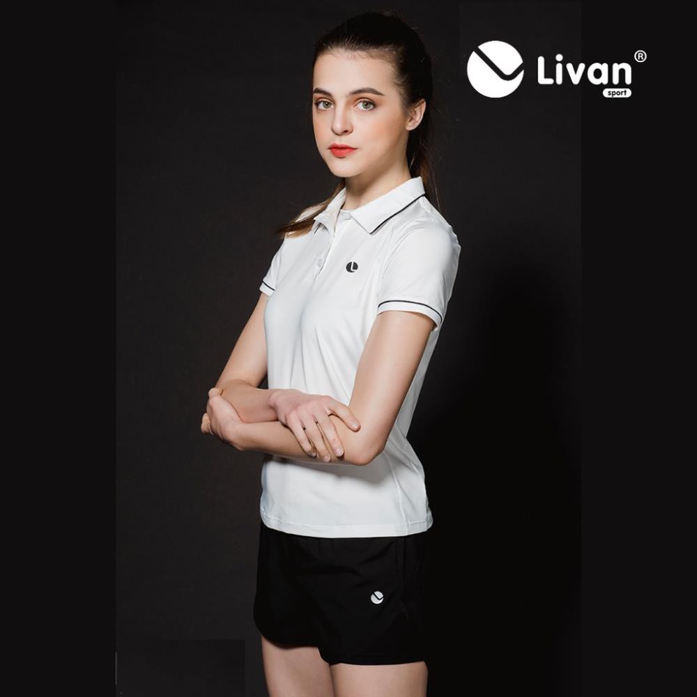 Áo Polo Nữ Livan Sport Mềm Mịn Thanh Lịch Năng Động . ༷ 👈