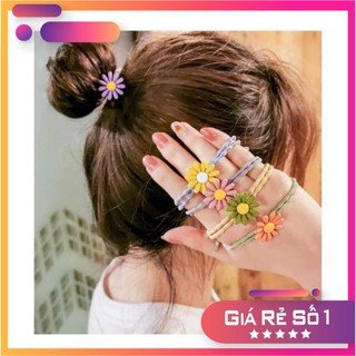 [FLASH SALE 1k] ♥FREESHIP ♥ Dây Buộc Tóc Hoa Cúc