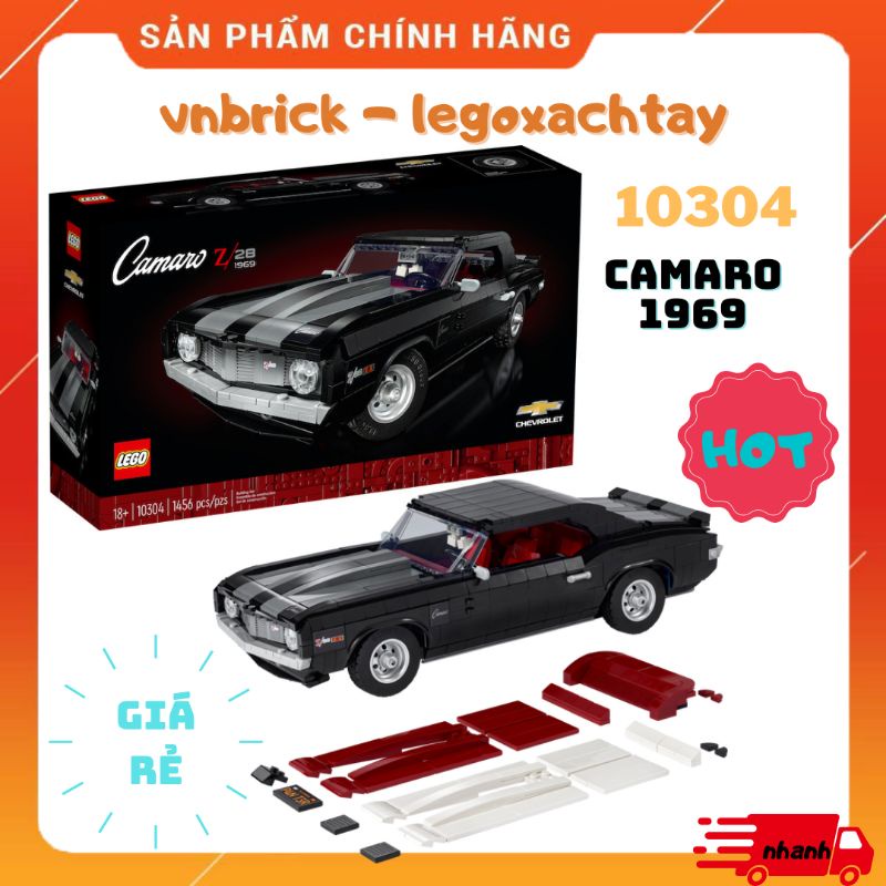 LEGO Creator Expert 10304 Siêu Xe Chevrolet Camaro Z/28 1969