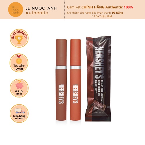 Son phiên bản Socola Etude House Hershey Powder Rouge Tint