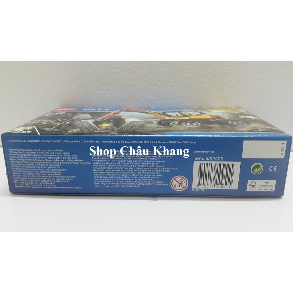 Bộ lắp ráp Máy Đục Đá - LEGO City 60185