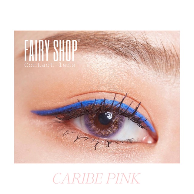 Kính Áp Tròng CARIBE PINK 14.0mm - Kính Áp Tròng FAIRY SHOP CONTACT LENS - độ 0 đến  8