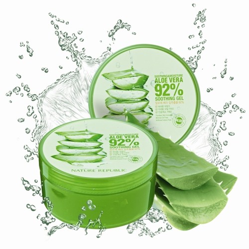 Gel Dưỡng Ẩm Lô Hội Nature Republic Soothing &amp; Moisture Aloe Vera 92% Soothing Gel 300ml