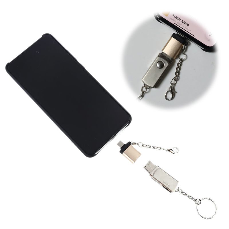 Đầu chuyển đổi OTG type C sang USB 3.0 cho điện thoại thông minh/máy tính bảng