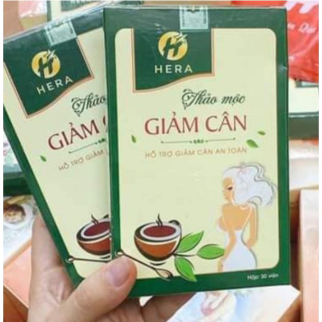 [GIÁ SỈ BUÔN] Trà thảo mộc giảm cân HERA PLUS dạng viên Chính hãng