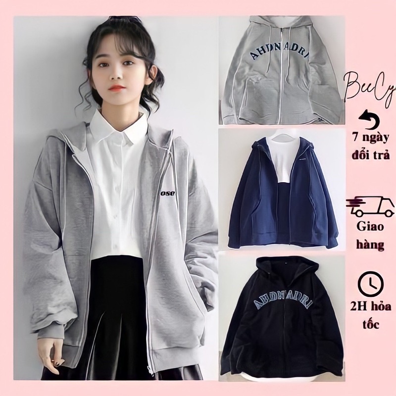 Áo khoác Hoodie nam nữ Underbroken BeeCy form rộng chất nỉ bông dày dặn Ulzzang Unisex mã AK002