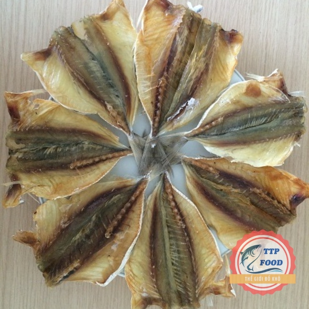 Khô Cá Chỉ Vàng Loại 1 Ngọt Thơm Bùi Phù Hợp Ăn Vặt Biếu Tặng - 500gr