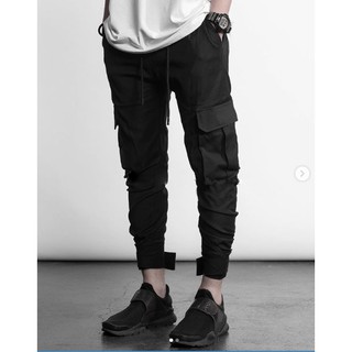 Quần jogger túi hộp vải kaki dày _Fox unisex