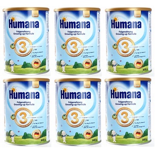 Combo 6 lon sữa humana số 3 - 800gr