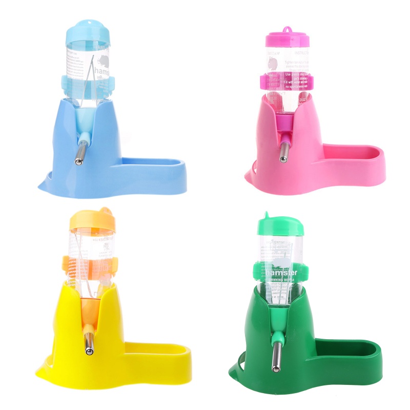 Hộp Đựng Thức Ăn Nước Uống Tự Động Có Móc Treo Tiện Dụng Cho Thỏ / Vẹt