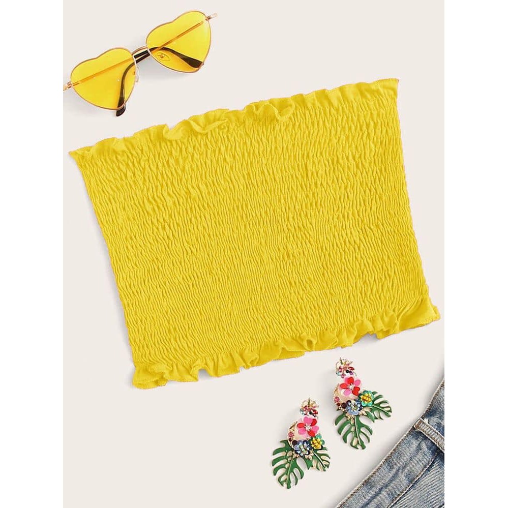 Áo ống nhún thun , đa dạng màu | BigBuy360 - bigbuy360.vn