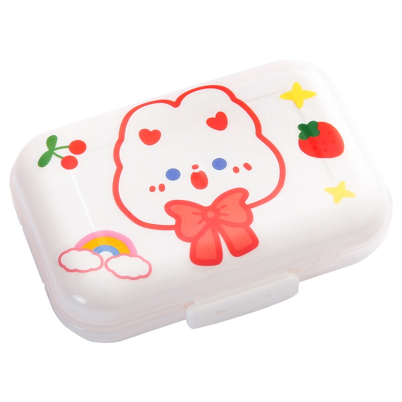 Hộp Đựng Thuốc/Đồ Trang Điểm/Phụ Kiện Tóc Đa Năng Nhỏ Gọn