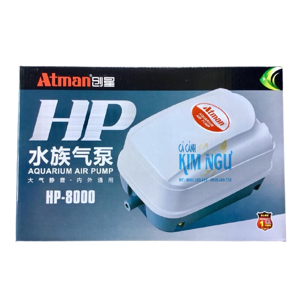 Sủi Oxy Hồ Cá ATMAN HP 8000