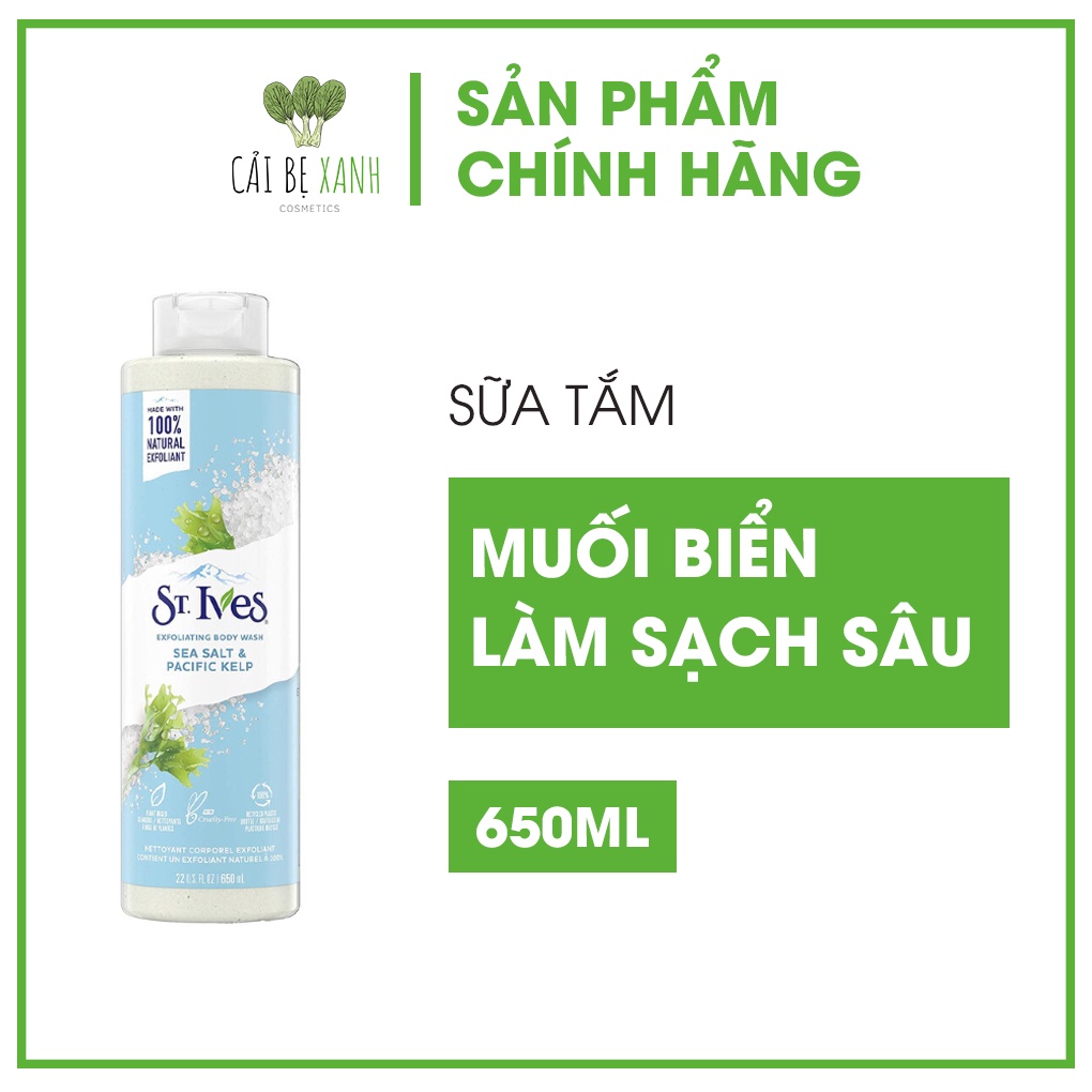 Sữa tắm dưỡng da St.Ives 650ml