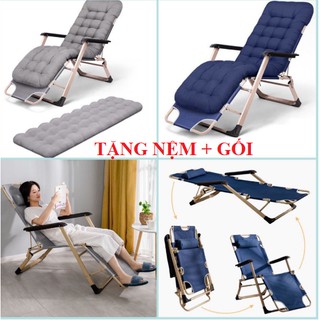 GHẾ XẾP THƯ GIÃN- ĐA NĂNG CAO CẤP  -   CÓ THỂ LÀM GIƯỜNG NGỦ TRƯA , KHUNG SẮT [SALE SỐC HÔM NAY ]