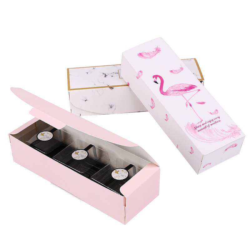 Hộp giấy đựng quà hình chữ nhật cao cấp, đựng bánh dứa, nước hoa, sô cô la, bánh ngọt