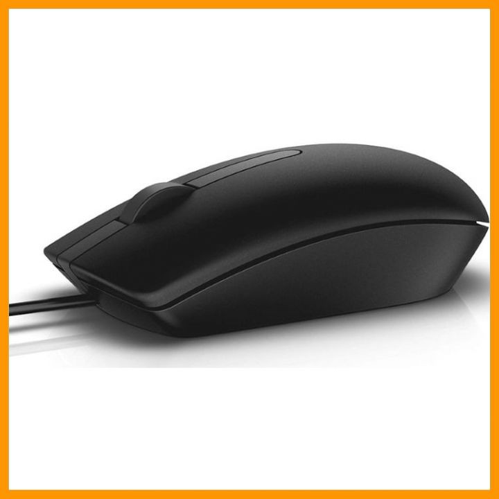 Chuột máy tính DELL MS116 - Chuột máy tính có dây, BH 12 tháng, Hàng chính hãng