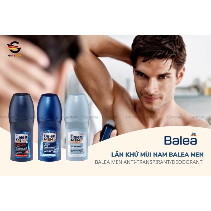 LĂN KHỬ MÙI NAM BALEA 50ml xuất xứ Đức