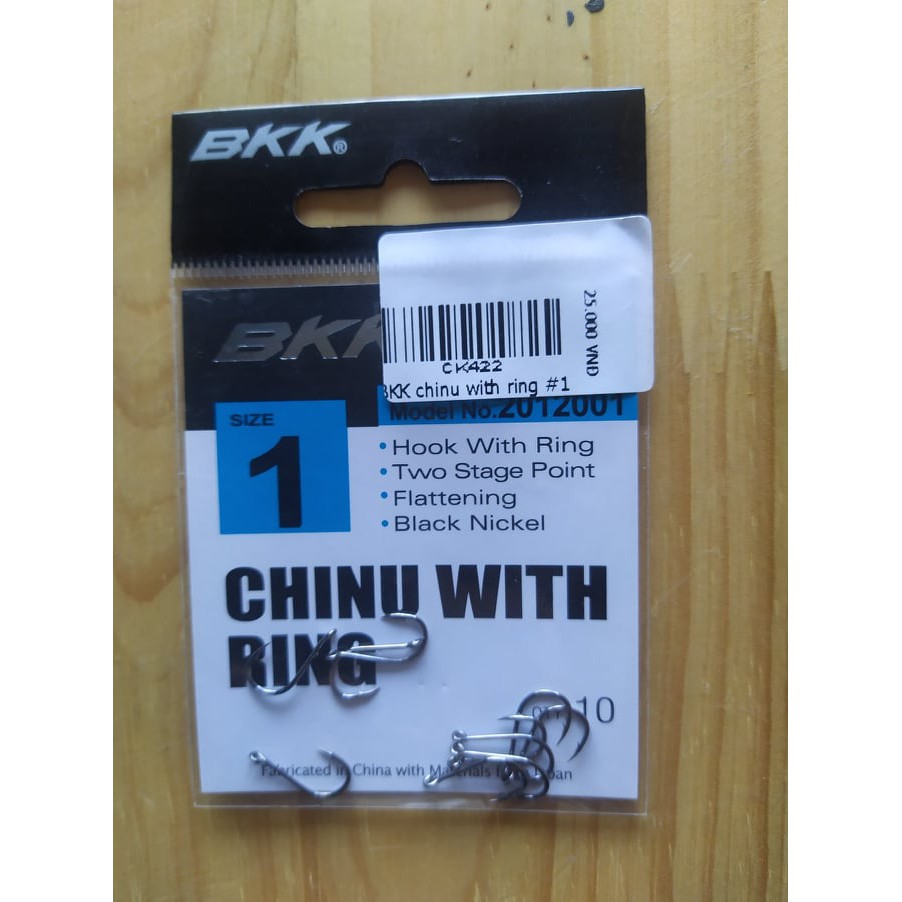 LƯỠI BKK CHINU WHITRING LƯỠI CÂU CÁ