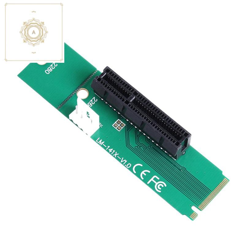 Bộ Chuyển Đổi Thẻ Ngff M2 M.2 Sang Pci-E 4x 1x Cho Máy Đào Bitcoin