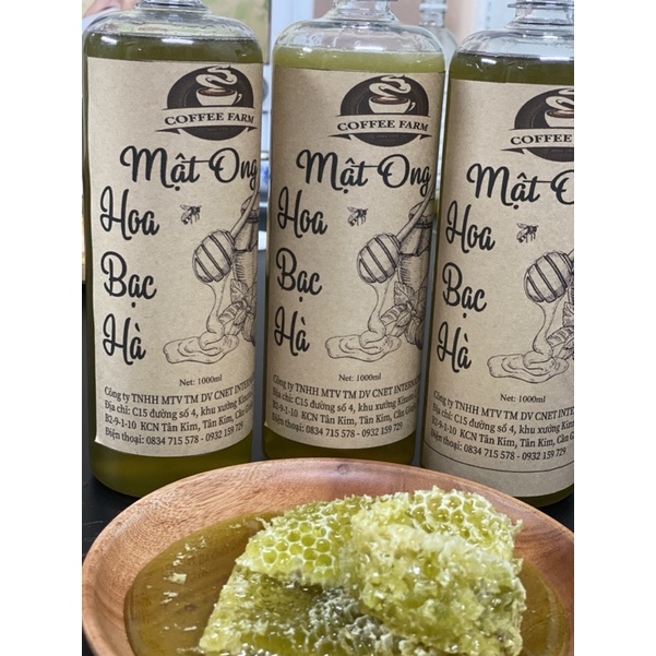 MẬT ONG HOA BẠC HÀ