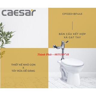 [CHÍNH HÃNG] Van Xả Bàn Cầu Xổm CAESAR BF443
