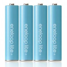 Bộ 4 pin sạc AAA Panasonic Eneloop Lite 600mAh