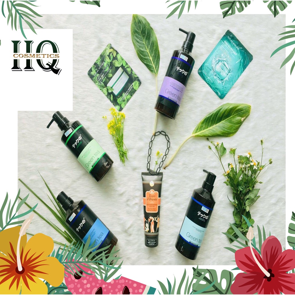 Gội Xả Dưỡng Sâu Phục Hồi Siêu Mượt Meiki Trà Xanh Green Tear 780ml