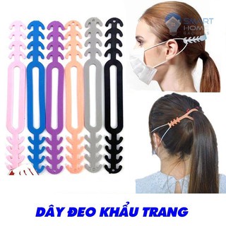 Gói 10 Miếng Nhựa Cài Quai Khẩu Trang Chống Rơi Rớt - HÀNG MỚI VỀ