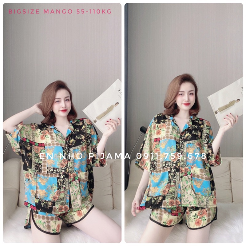 Bigsize Đùi Lụa 50-100kg Pijama | BigBuy360 - bigbuy360.vn