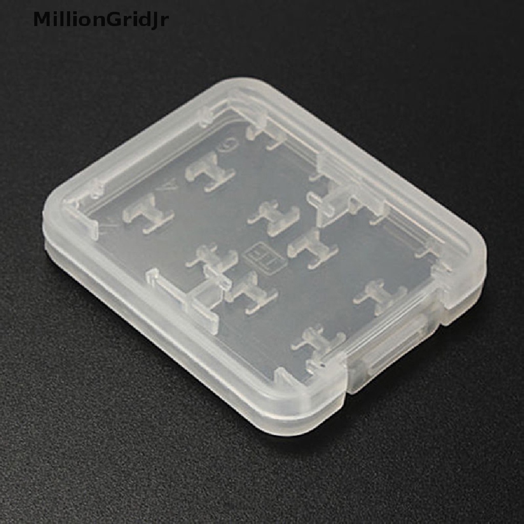 Hộp Đựng Thẻ Nhớ Micro SD TF SDHC MSPD 8 Ngăn Giá Đỡ