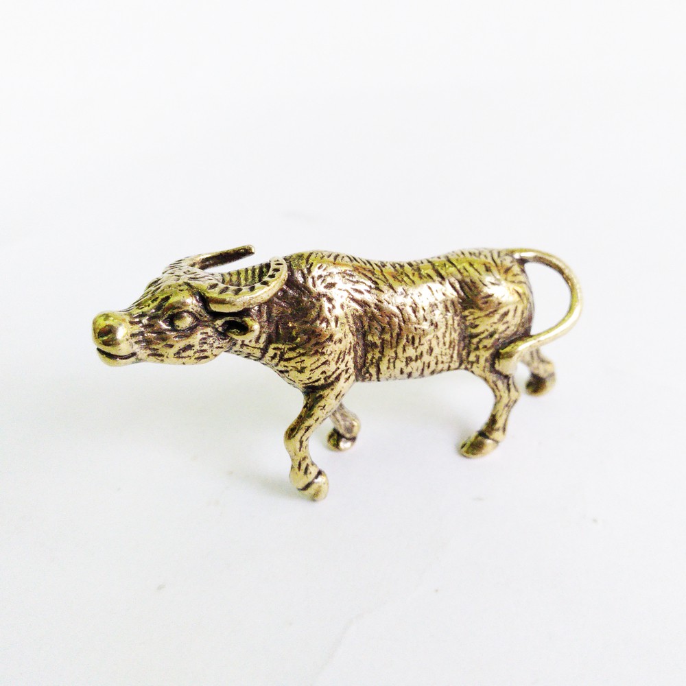 Tượng trâu bằng đồng làm phụ kiện tiểu cảnh, phụ kiện bàn trà, trang trí bonsai, trang trí bàn làm việc, làm quà tặng | BigBuy360 - bigbuy360.vn