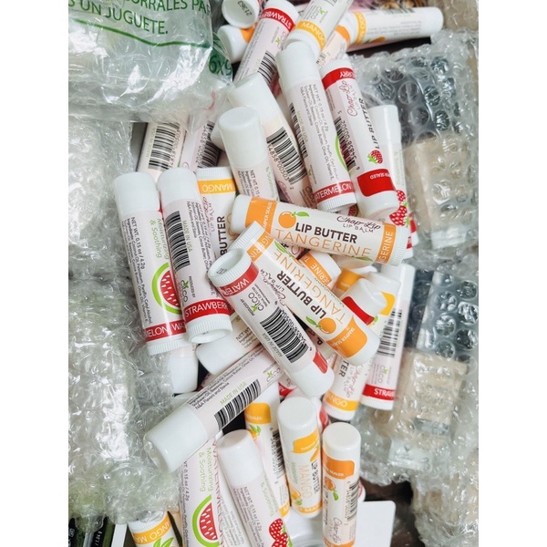 Dưỡng Môi trái cây, Son dưỡng không màu, Dưỡng Mềm môi hương trái cây Lip Butter Chap Lip, Hàng Mỹ chính hãng