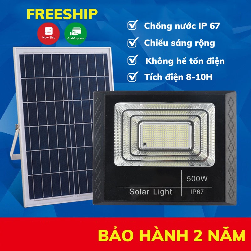 Đèn Năng Lượng Mặt Trời Đèn Pha Năng Lượng Ngoài Trới Chống Nước ĐÈN NĂNG LƯỢNG MẶT TRỜI ASAKI