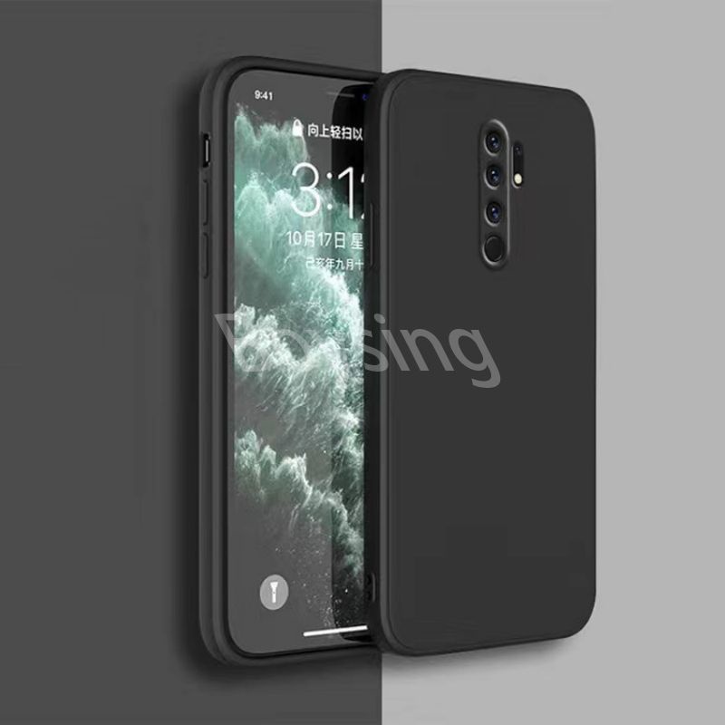Ốp Điện Thoại Silicon Dẻo Vuông Cho Redmi 9 9A 10A 10X Pro