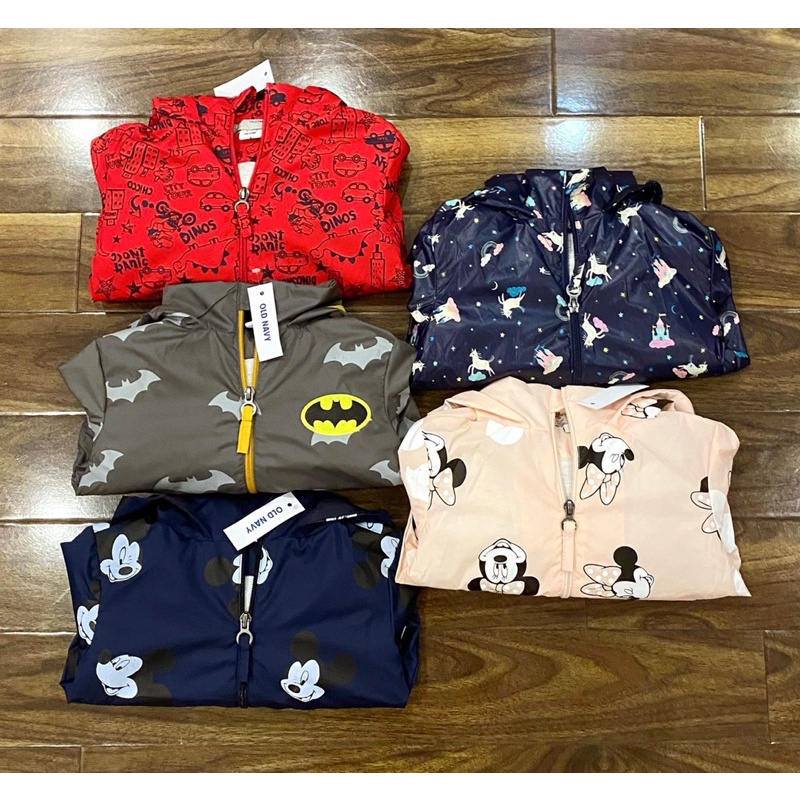 Áo gió bé trai, bé gái