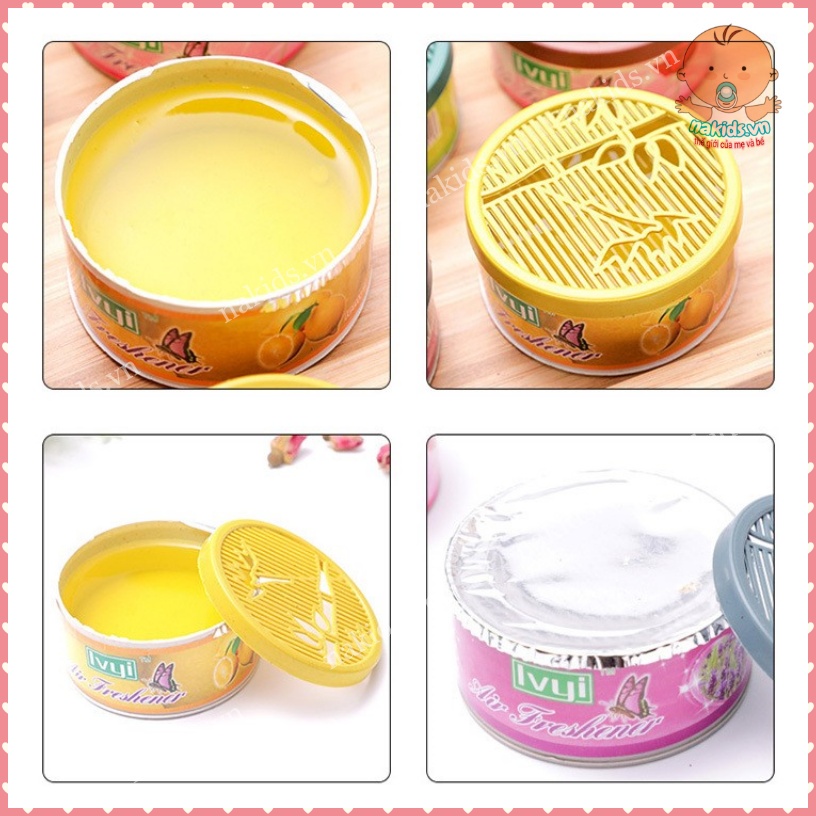 Sáp Thơm Để Phòng, Tủ Quần Áo, Xe Ô Tô, Nhà Vệ Sinh Hương Oải Hương, Táo, Chanh, Hoa Hồng