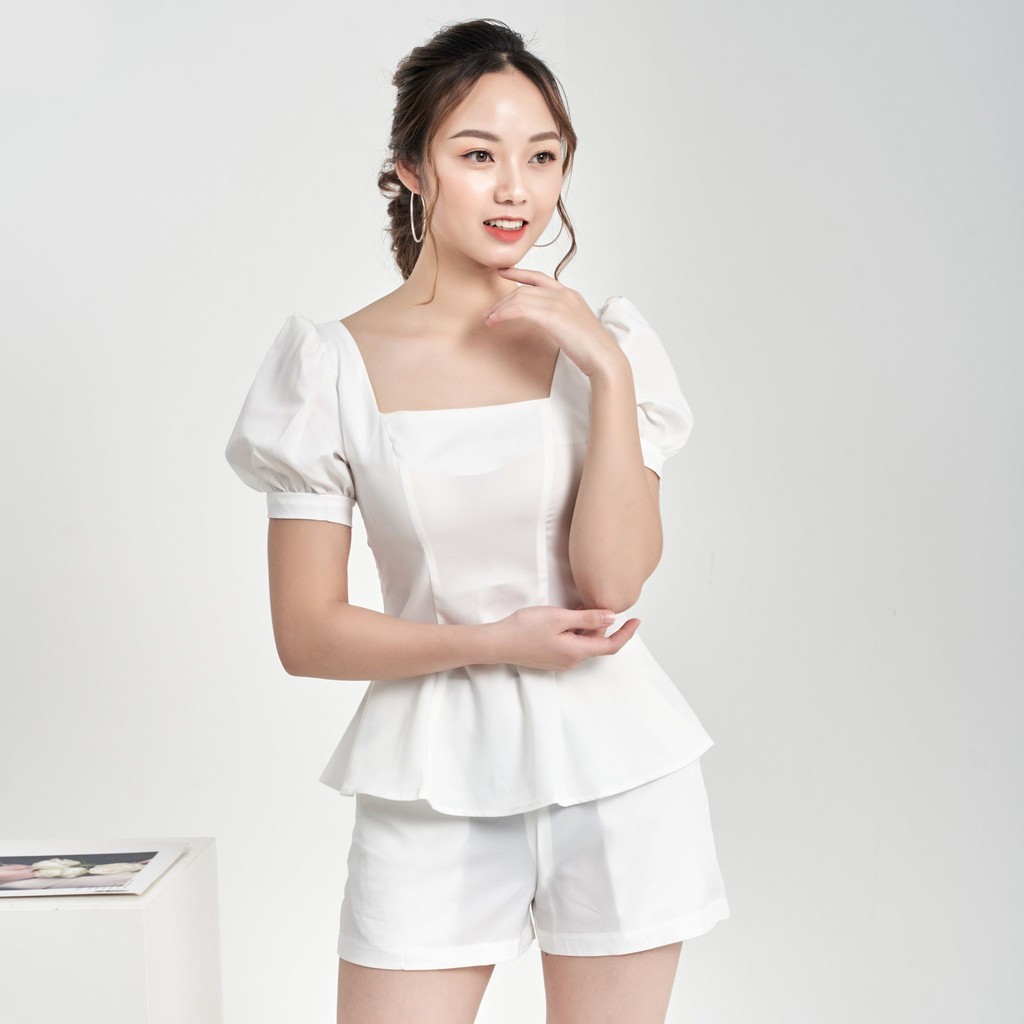 Áo Sơ Mi Nữ, Áo Nữ Công Sở, Set Quần Áo Sơ Mi Trắng Sợi Tự Nhiên Cao Cấp